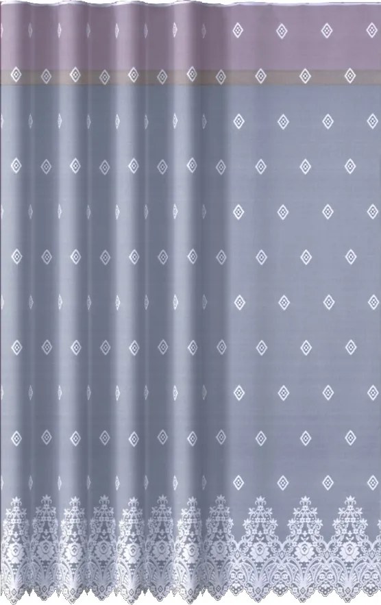 Modern Jacquard Függöny Rombusz 200x180