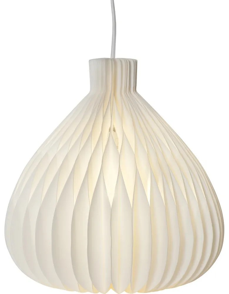 Krémszínű lámpabúra ø 28 cm Honeycomb – Star Trading