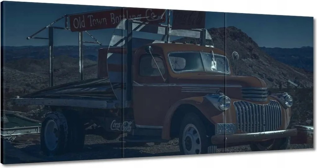 Festmények 180x90 Amerikai teherautó