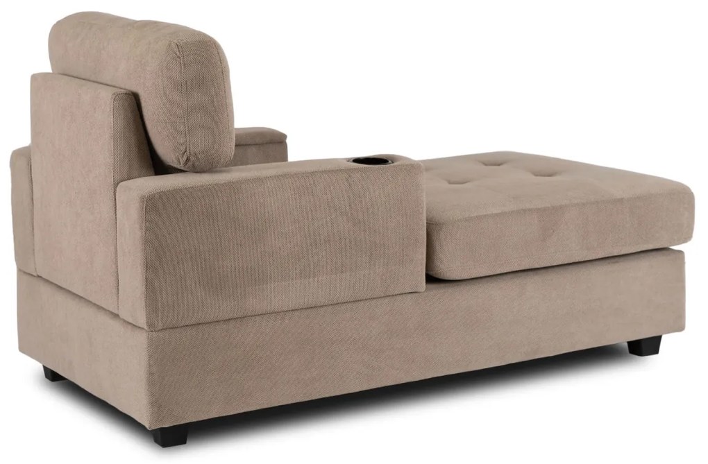 Modern Fotel Barnás-Bézs Színben. NEO