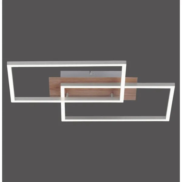 Leuchten Direkt 14018-78 - LED Dimmelhető lámpa IVEN 2xLED/15W/230V + távirányító