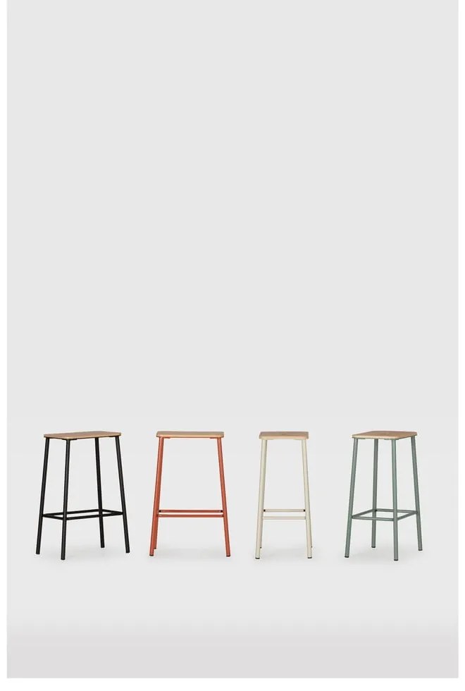 Zöld bárszék szett 2 db-os (ülésmagasság 65 cm) Abba – Marckeric