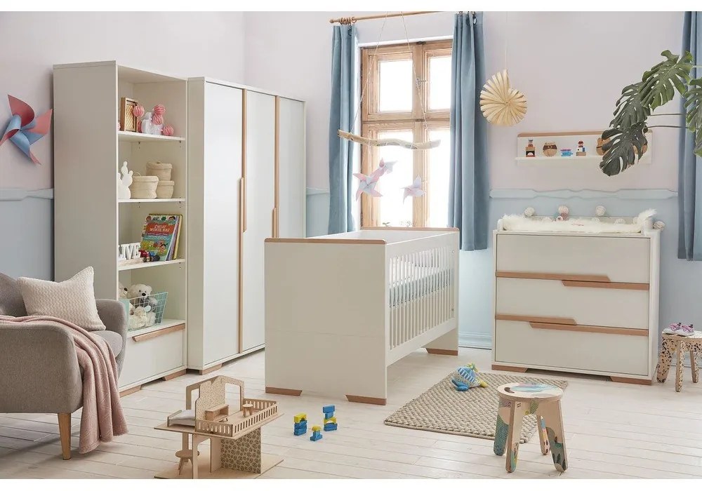 Snap fehér fiókos gyerek komód - Pinio