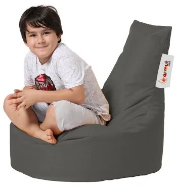 Babzsák 70x70 cm szürke