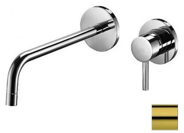 Paffoni - Falba építhető mosdócsaptelep LIGHT arany