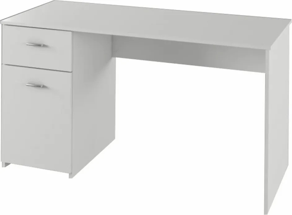PC asztal, fehér, BANY