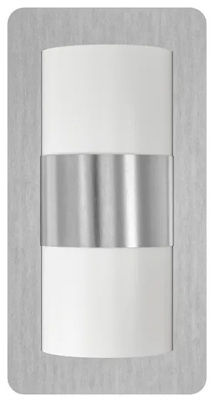 Eglo 98085 - Kültéri lámpa CISTIERNA 2xE27/10W/230V IP44 matt króm