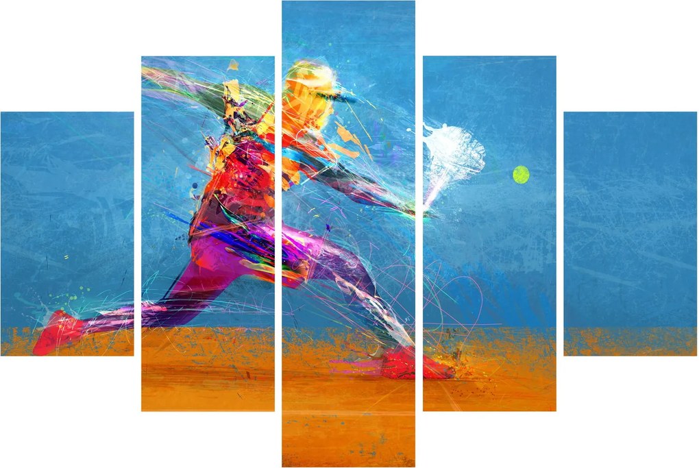 Kép - Festett teniszező (150x105 cm)