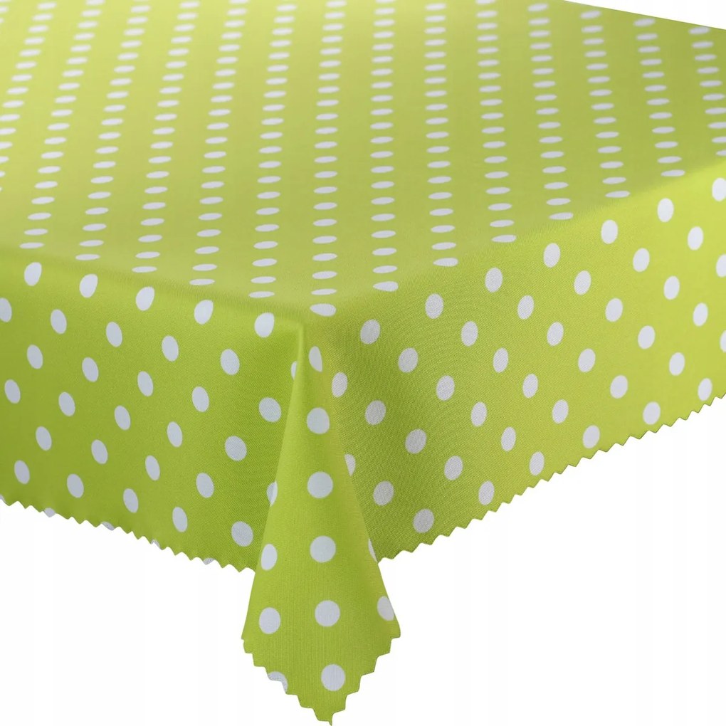Abrosz Foltálló Pöttyös Zöld 80x80 cm