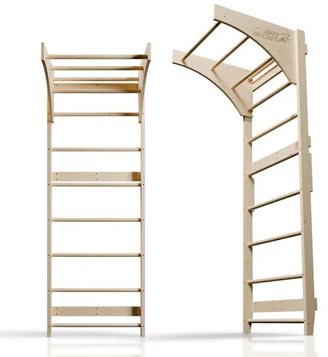 Juskys Fa bordásfal húzódzkodórúddal