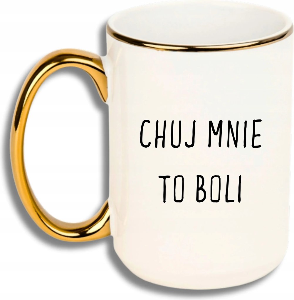 Bögre Nagy Fehér Arany Rant Vicces Ajándék Nekem Fáj