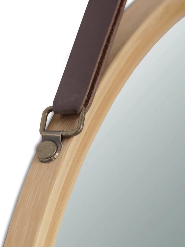 Falitükör, bambusz, natúr, AZR-B053