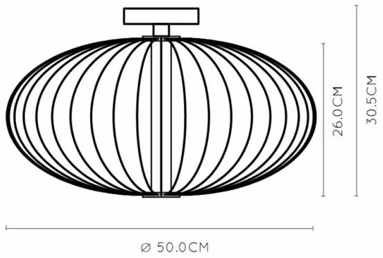 Lucide 20114/50/30 - LED Dimmelhető mennyezeti lámpa CARBONY LED/5W/230V
