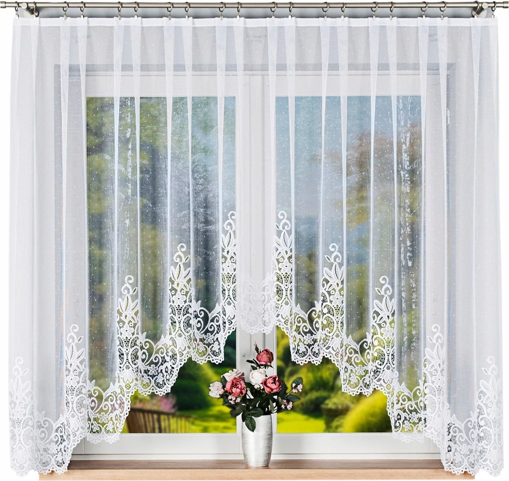 Berenika jacquard függöny 300x160cm méret (kész) íves