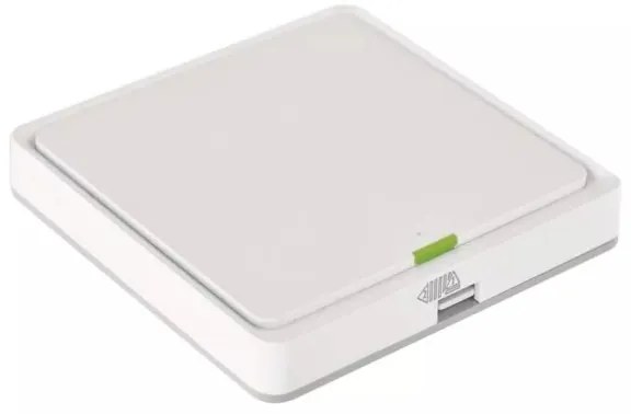 Kapcsoló 1 gombos GoSmart 1xCR2430 Tuya fehér