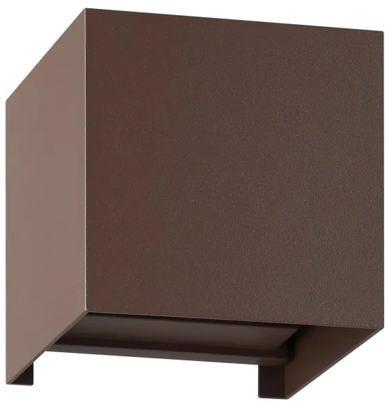 Eglo 901066 - LED Kültéri fali lámpa CALPINO 2xLED/2,8W/230V IP54 barna