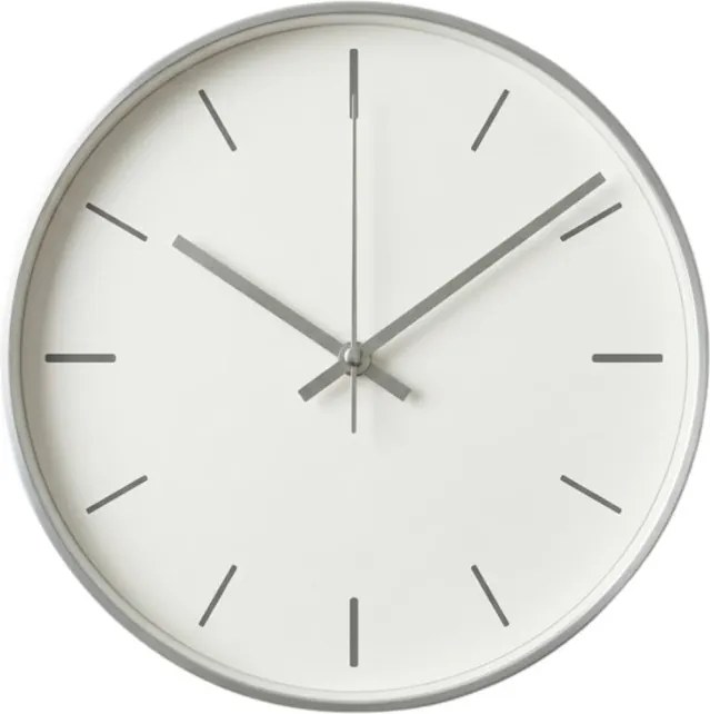 Ezüst színű, egyenes alumínium óramutatók 18,5 / 14 cm