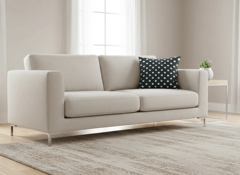 Díszpárnahuzat COLAM SZÜRKE 45x45 cm, szürke