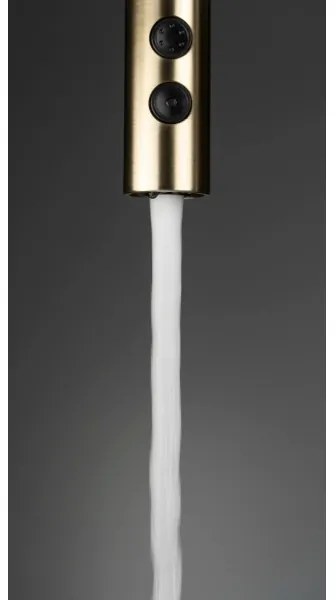 Deante BQO_R72M - Mosogatócsap kihúzható permetezővel OLFATO csiszolt arany