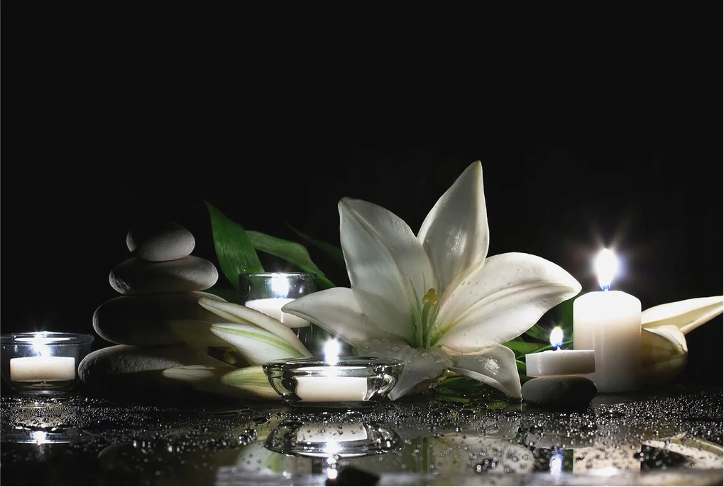 Fotótapéta Falra Előszoba Konyha Relaxációs jelenet 104x70 Ragasztó