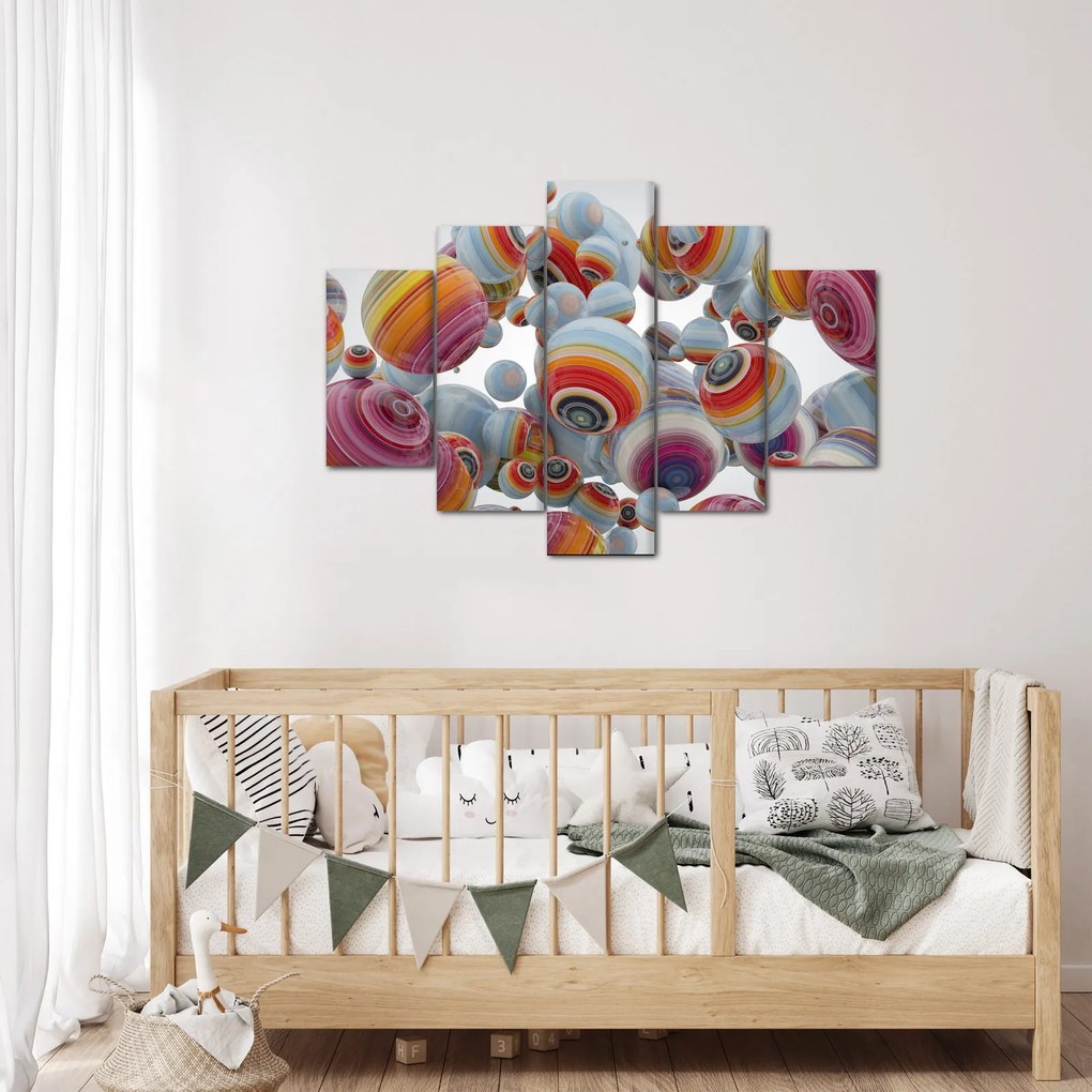 Festett gömbök képe (150x105 cm)