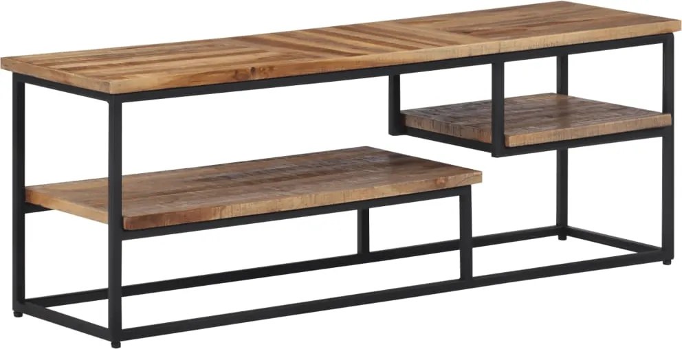 vidaXL tömör újrahasznosított tíkfa TV-szekrény 110 x 30 x 39 cm