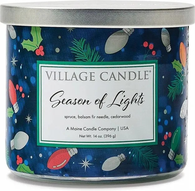 Tumbler Season of Lights Luminary Village Candle