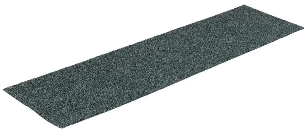 30 db zöld lépcsőszőnyeg öntapadós téglalap alakú 76x20 cm
