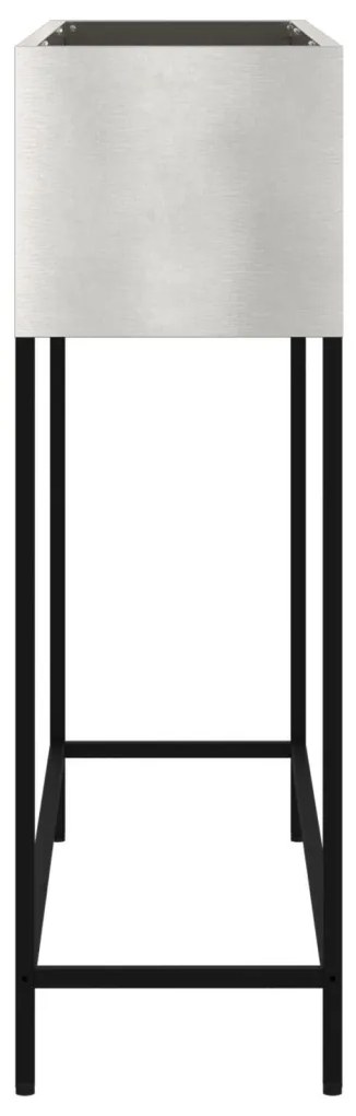 Emelt Kertészládák 100x26x82 cm Rozsdamentes Acél
