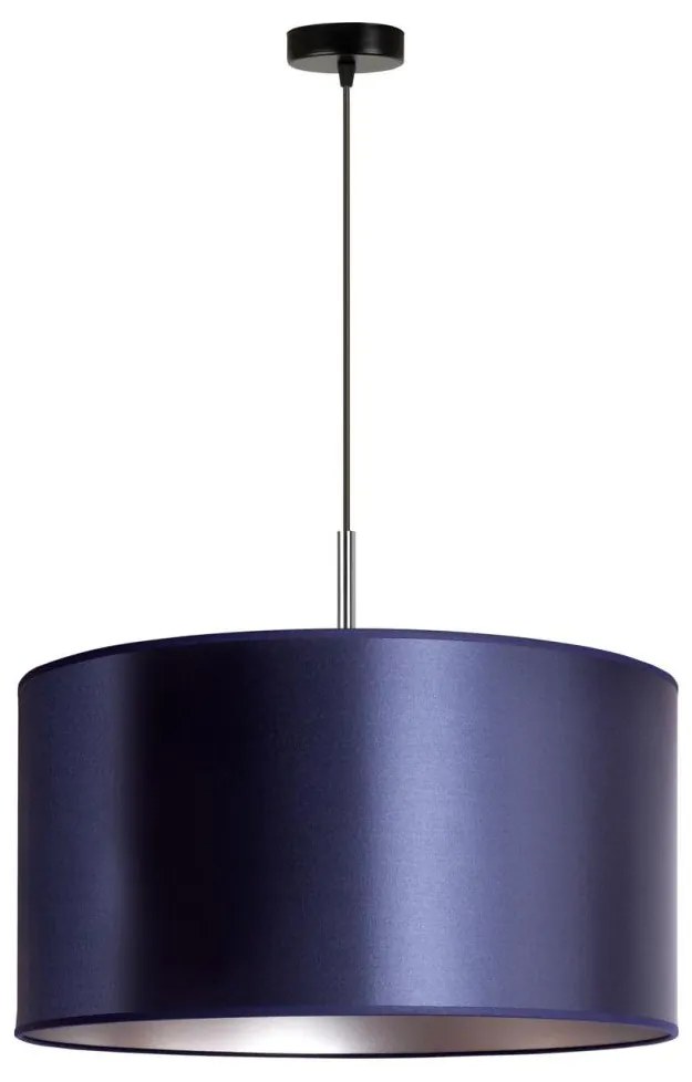 Duolla - Csillár zsinóron CANNES 1xE27/15W/230V á. 45 cm kék/ezüst