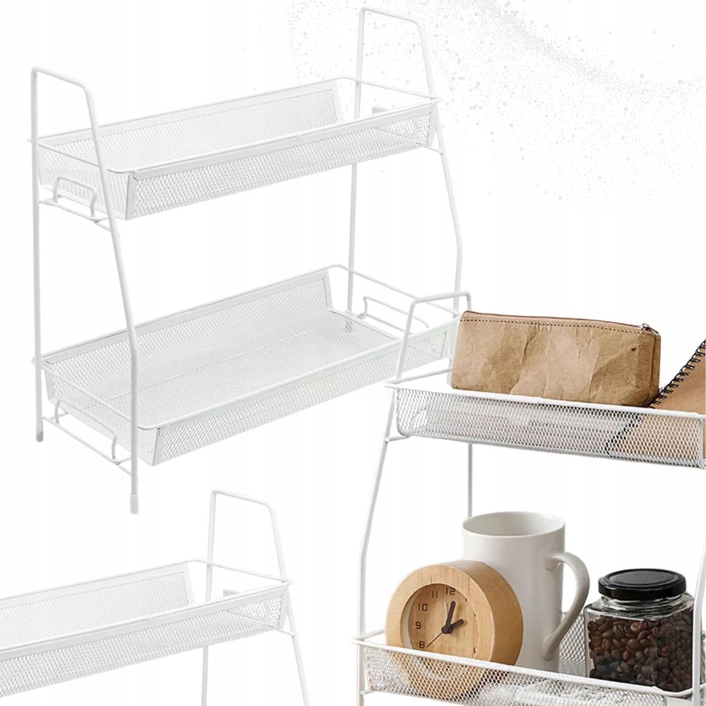 Konyhai polc Konyhai rendszerező Fürdőszoba Álló Fűszertartó Befőttesüvegek