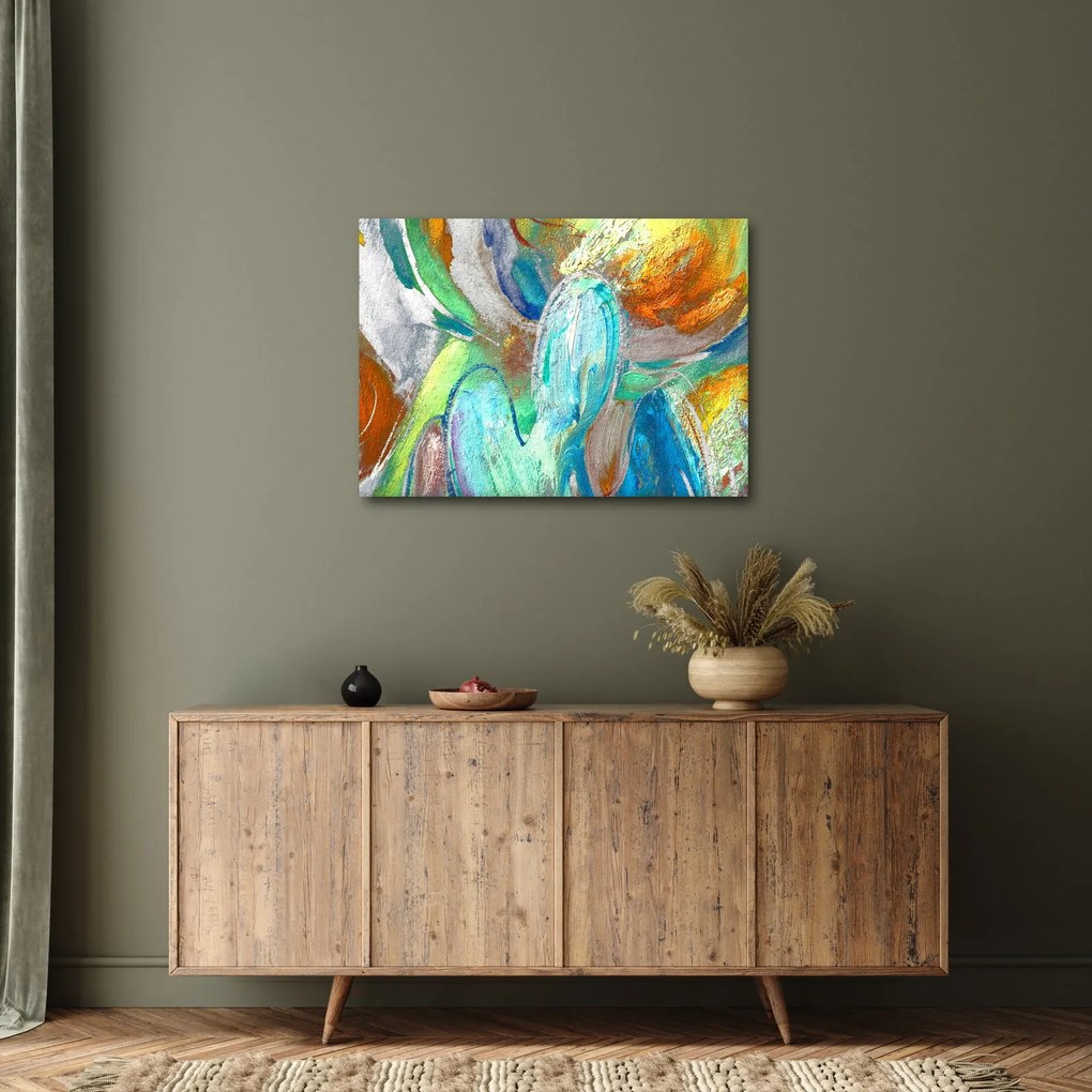 Kép - Színes absztrakció (70x50 cm)