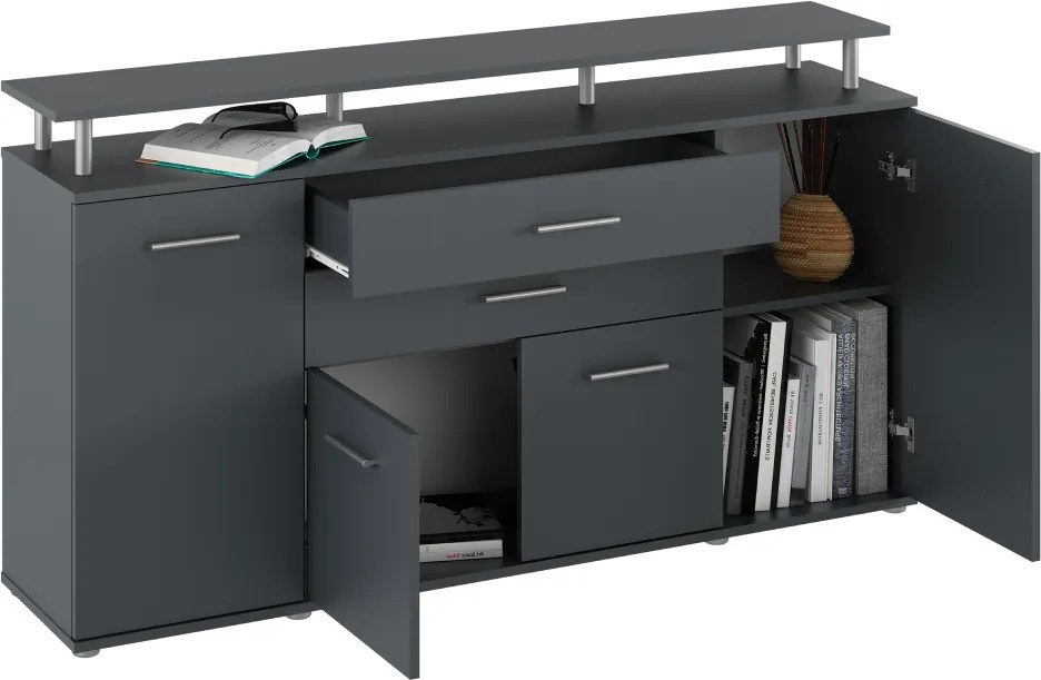 HANOLA szekrény, grafit