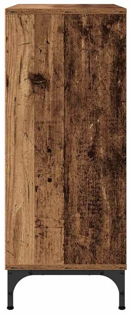 Széf fiókkal Régi fa 79.5 x 33 x 82 cm Faanyag