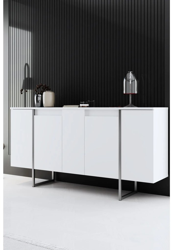 Nappali fal Luna set (fehér + ezüst) . 1102330