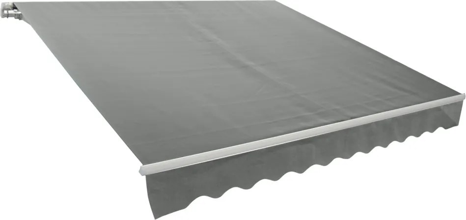 Tradgard Kerti napellenző 381 295 x 200 cm szürke