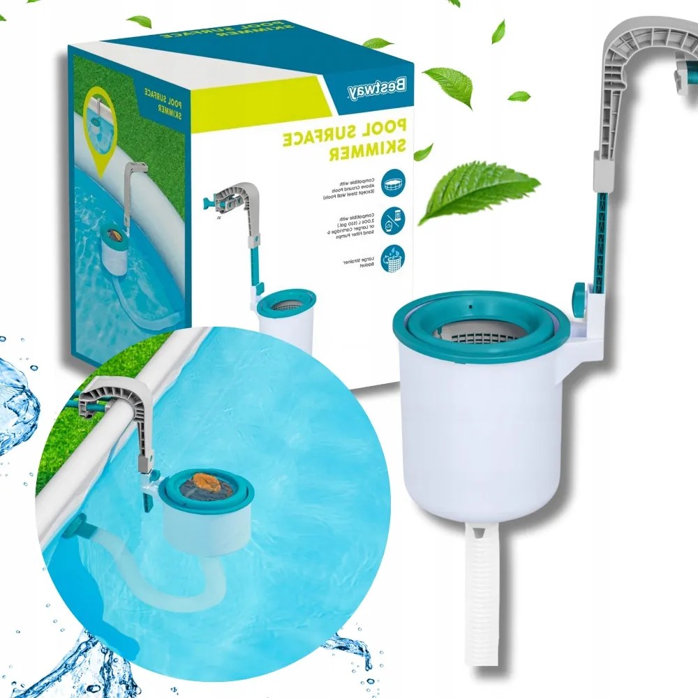Skimmer vázas medencéhez Medence Felületi Víztisztító Best