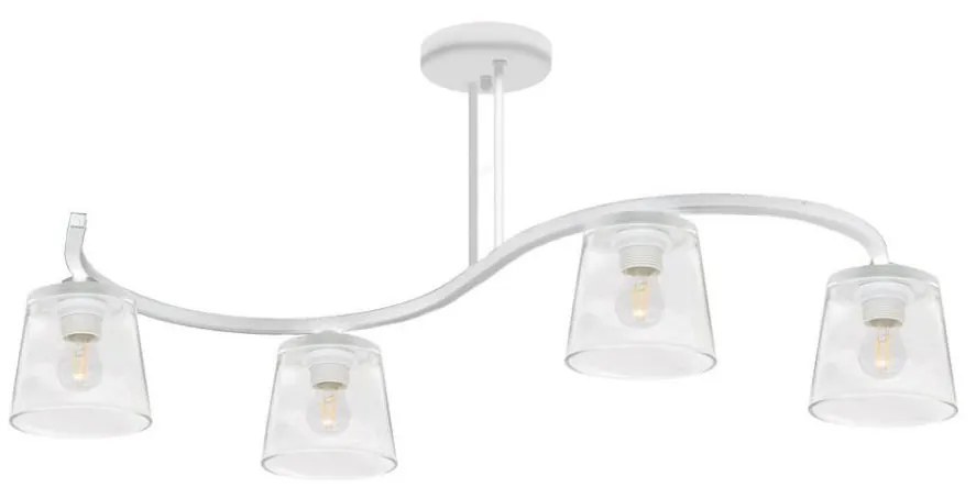 Csillár LUCEA 4xE27/15W/230V fehér
