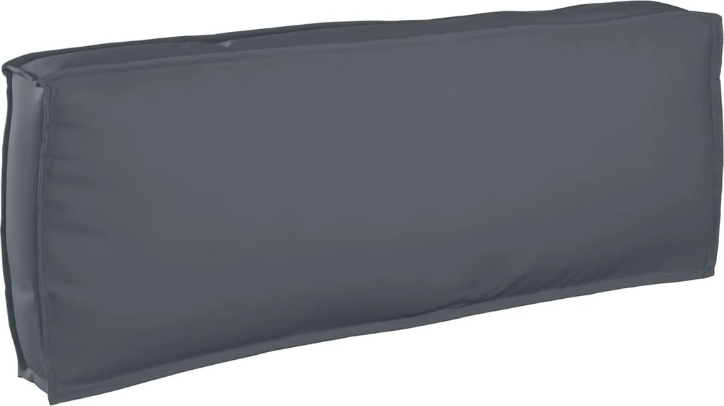 vidaXL Párna Antracit 120 x 40 x 12 cm Oxford Szövet