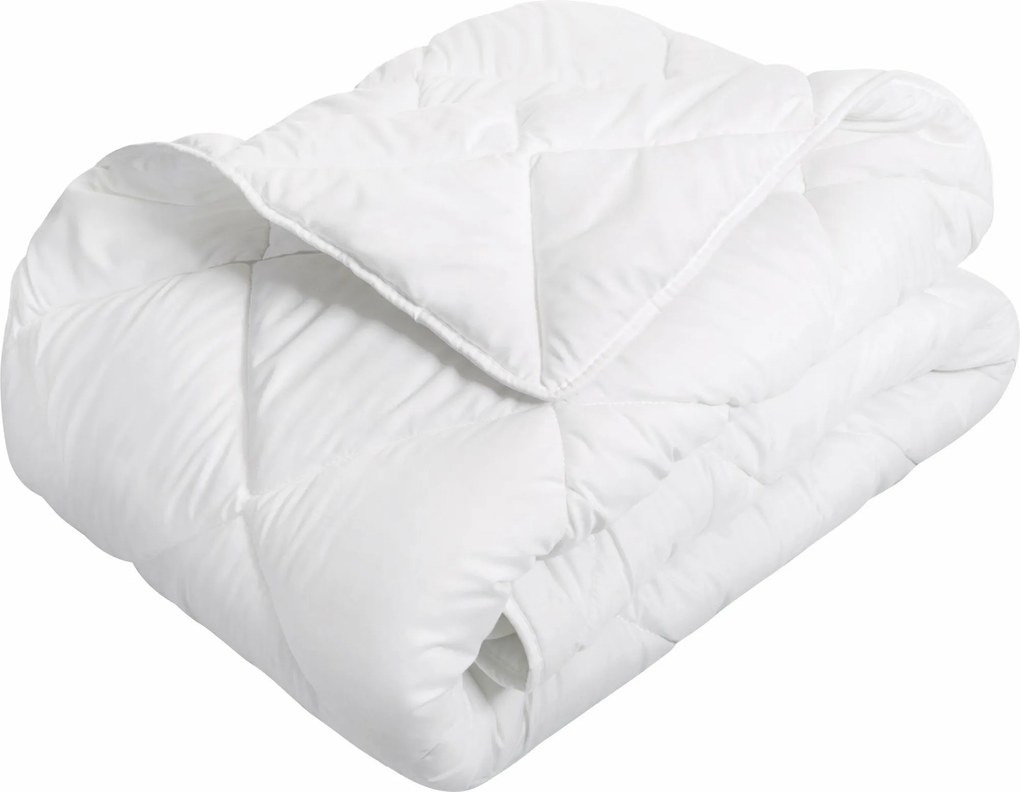 Antiallergén paplan 200x220 cm fehér egész évben puha meleg könnyű
