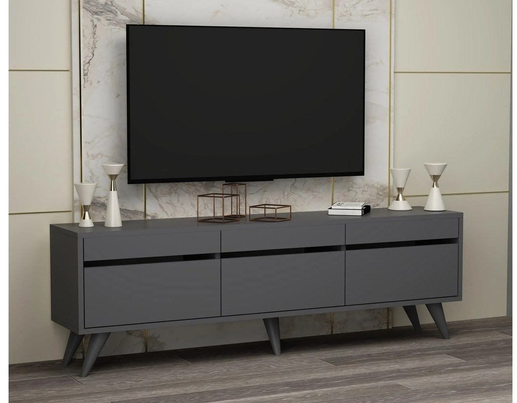 TV asztal/szekrény Siluke (antracit) . 1095240