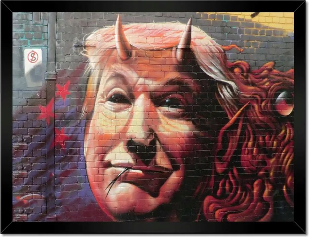 Poszterek keretben 40x30 Graffiti Utcaművészet