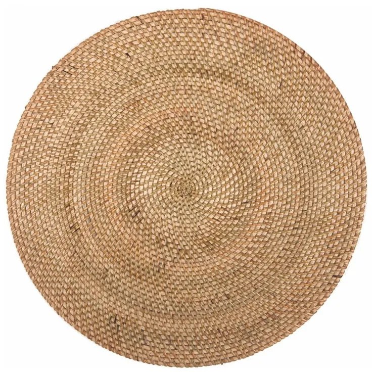 Rattan tányéralátét, ⌀ 36 cm - Tiseco Home Studio