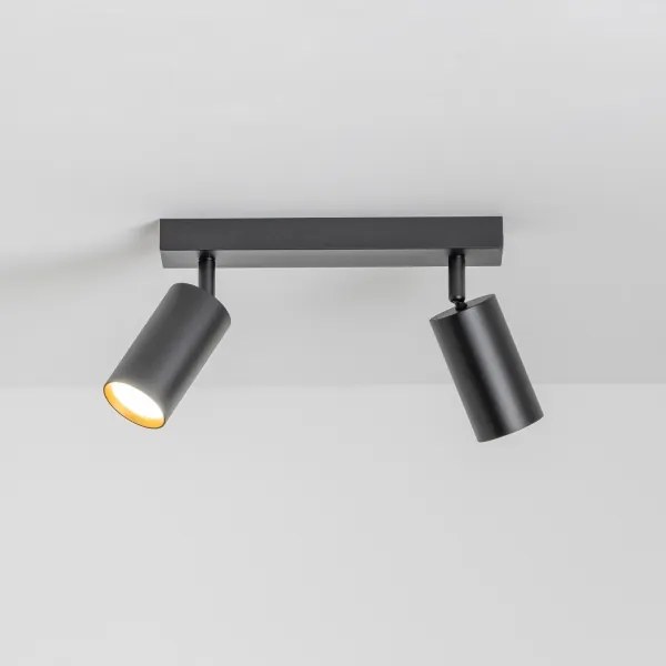 Brilagi - LED dimmelhető spotlámpa SELE 2xGU10/6,5W/230V fekete/arany