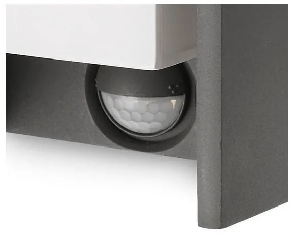 Philips - Kültéri fali lámpa érzékelővel BRIDGE 1xE27/15W/230V IP44