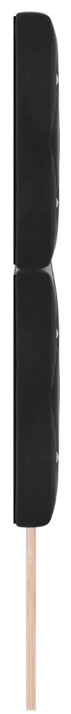 LED Fejtámla Fekete 72 cm Velúr