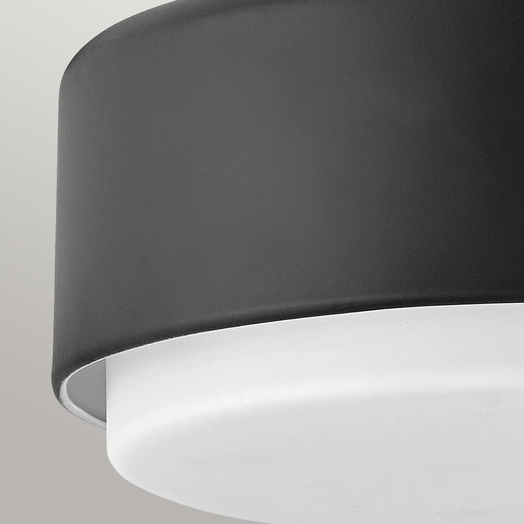 Hinkley lighting modern mennyezeti lámpa cedric fekete opál elshk-cedric-f-s-bk