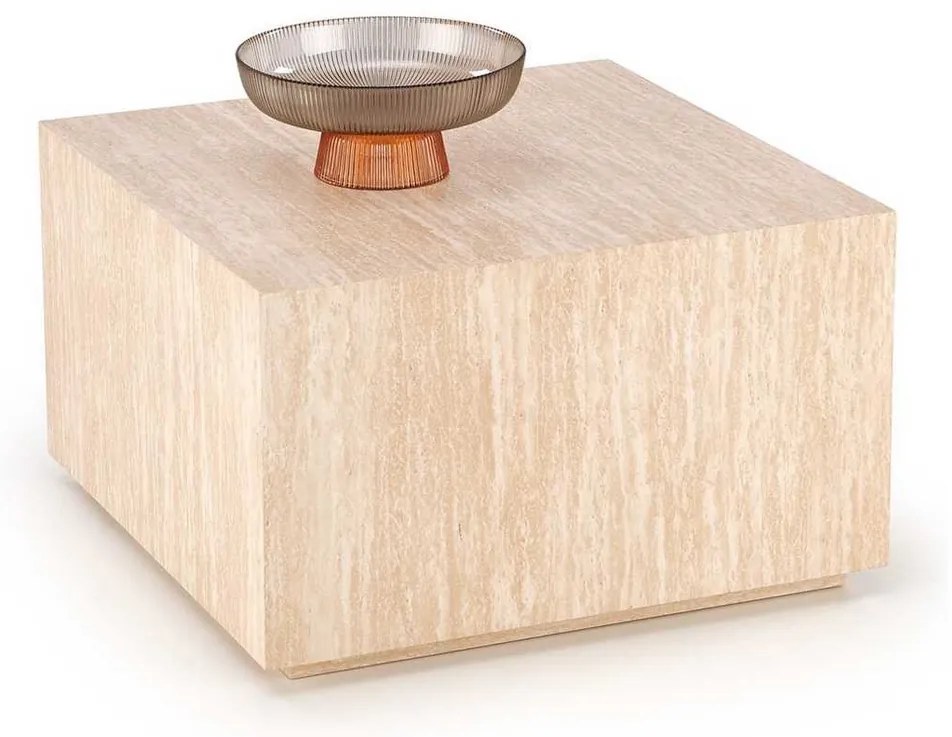 Palmer dohányzóasztal - négyzet, bézs