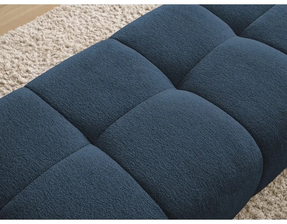 Sötétkék zsenília lábtartó Everest – Bobochic Paris