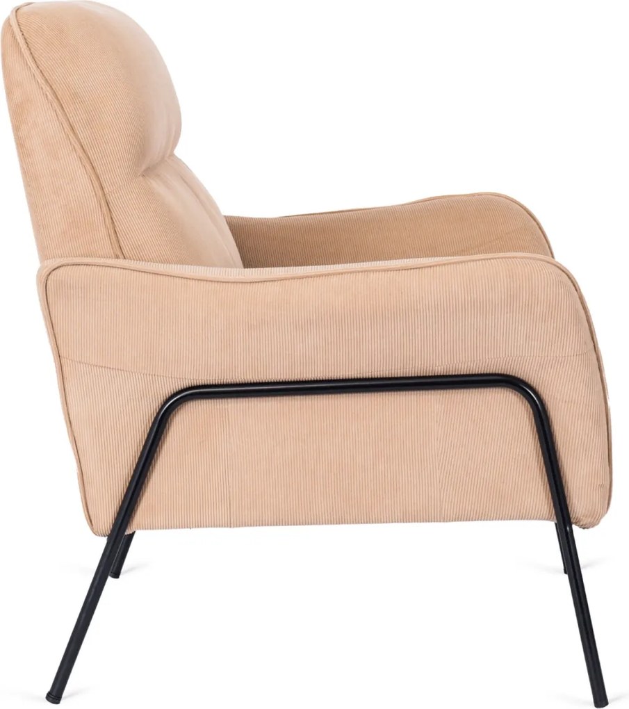 Pihenőfotel bézs színben ALBERTO